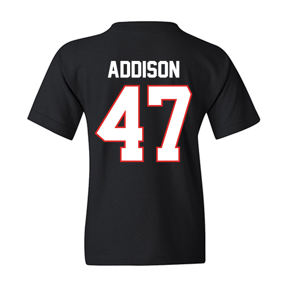 Texas Tech - NCAA Baseball : Logan Addison - Classic Shersey Youth T-Shirt-1