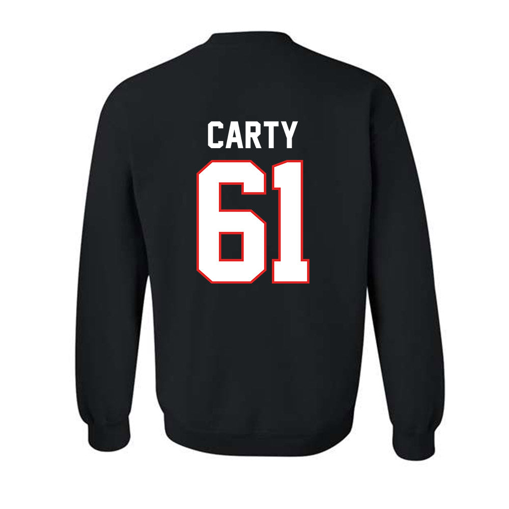 Texas Tech - NCAA Football : Connor Carty - Classic Shersey Crewneck Sweatshirt-1