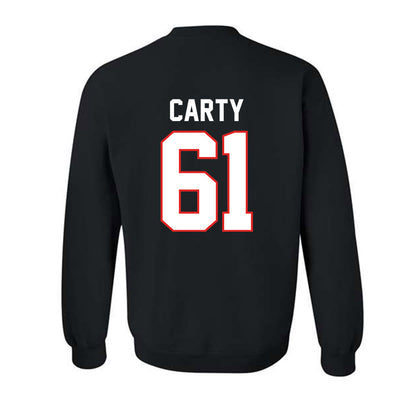 Texas Tech - NCAA Football : Connor Carty - Classic Shersey Crewneck Sweatshirt-1
