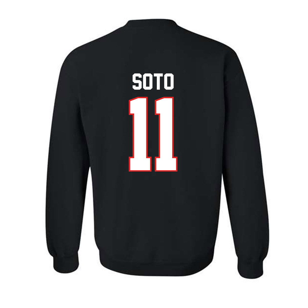 Texas Tech - NCAA Women's Soccer : Chloe Soto - Classic Shersey Crewneck Sweatshirt-1