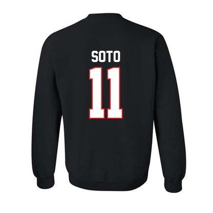 Texas Tech - NCAA Women's Soccer : Chloe Soto - Classic Shersey Crewneck Sweatshirt-1