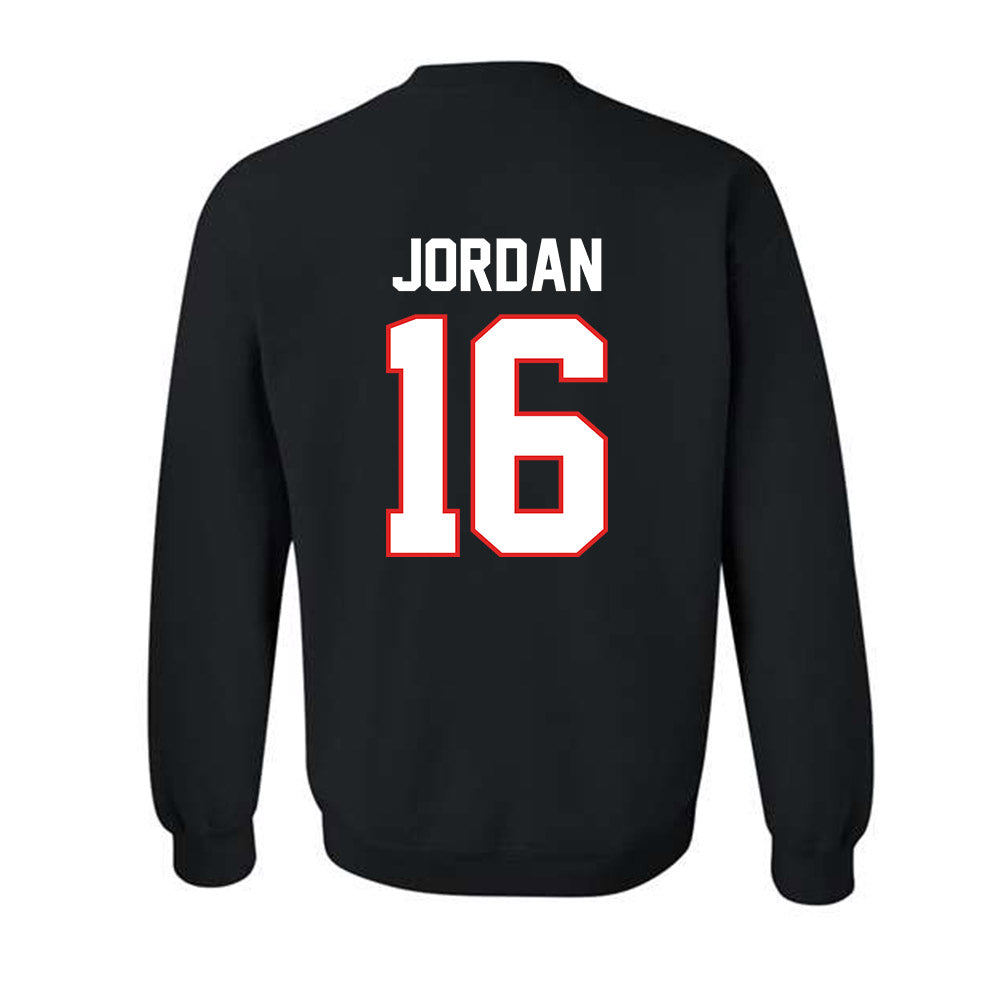Texas Tech - NCAA Baseball : Will Jordan - Classic Shersey Crewneck Sweatshirt-1