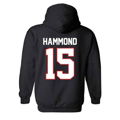 Texas Tech - NCAA Football : William Hammond - Classic Shersey Hooded Sweatshirt