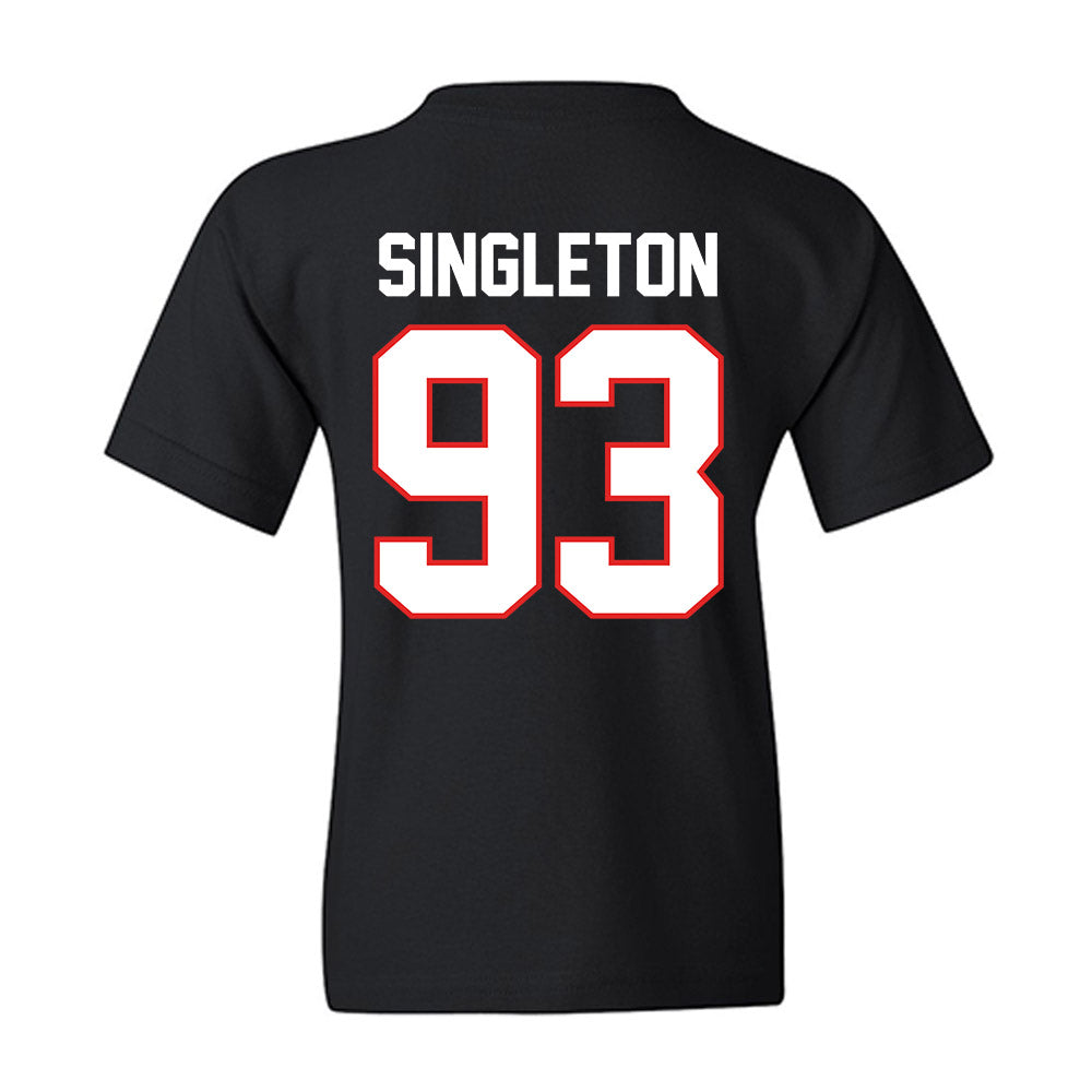 Texas Tech - NCAA Football : Dylan Singleton - Classic Shersey Youth T-Shirt-1