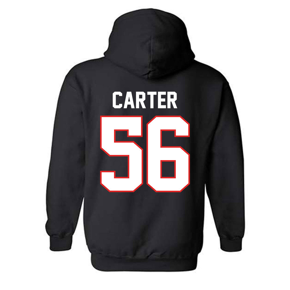 Texas Tech - NCAA Football : Davion Carter - Classic Shersey Hooded Sweatshirt