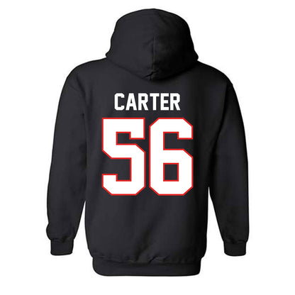 Texas Tech - NCAA Football : Davion Carter - Classic Shersey Hooded Sweatshirt