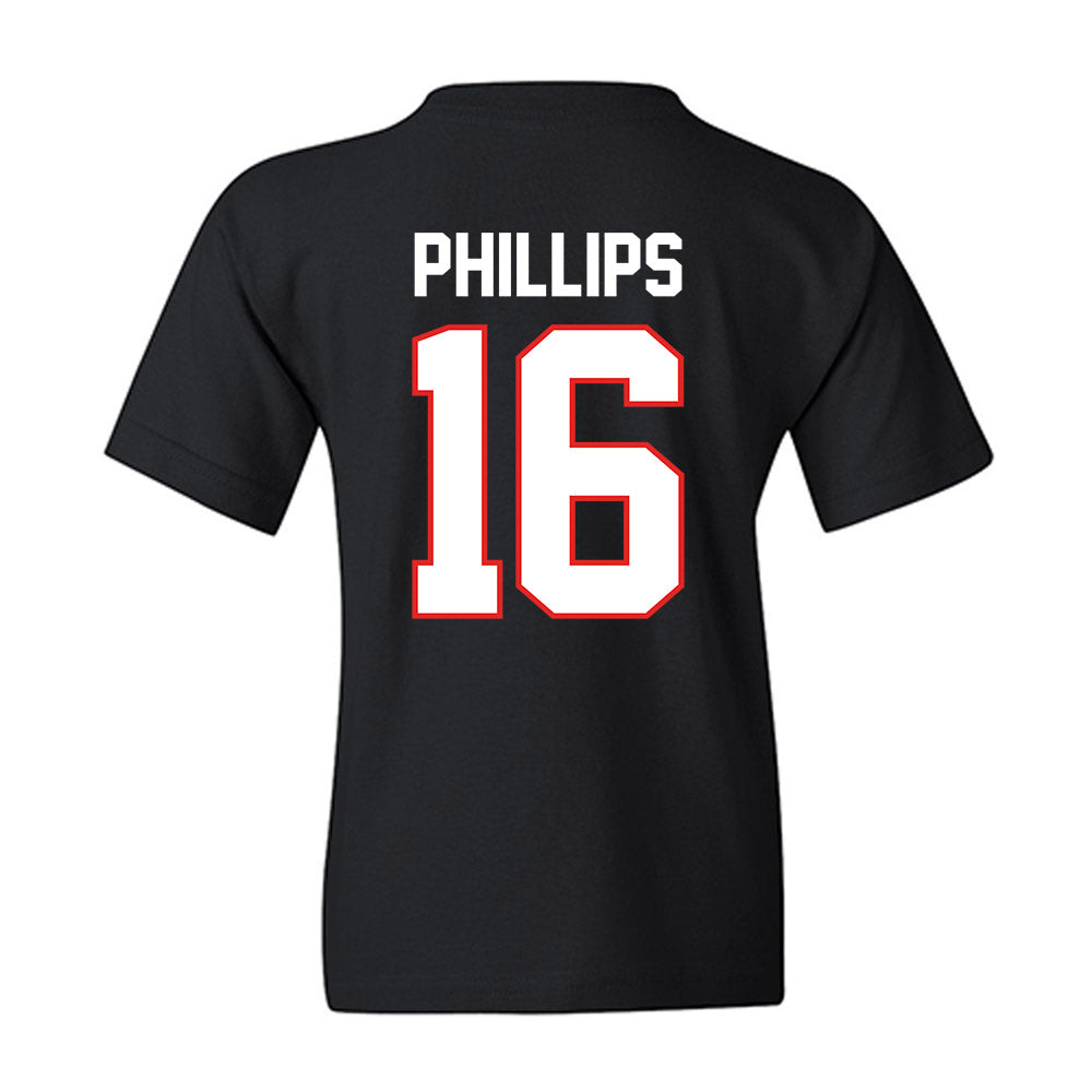 Texas Tech - NCAA Football : Holden Phillips - Classic Shersey Youth T-Shirt-1