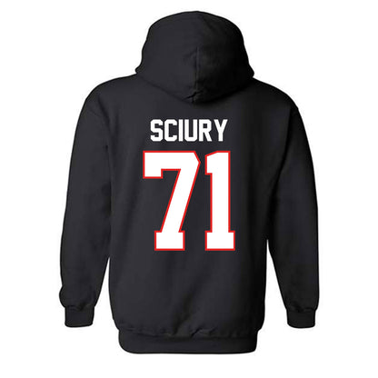 Texas Tech - NCAA Football : Vinny Sciury - Classic Shersey Hooded Sweatshirt