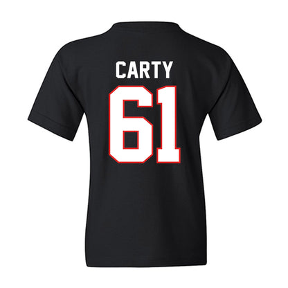 Texas Tech - NCAA Football : Connor Carty - Classic Shersey Youth T-Shirt-1
