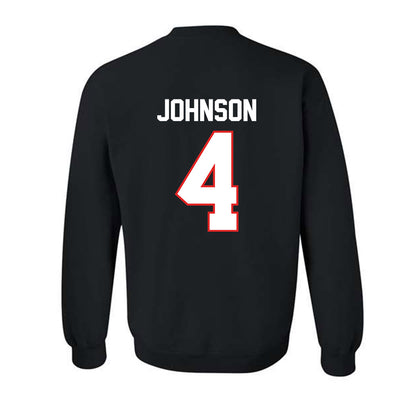 Texas Tech - NCAA Baseball : Kendyl Johnson - Classic Shersey Crewneck Sweatshirt-1