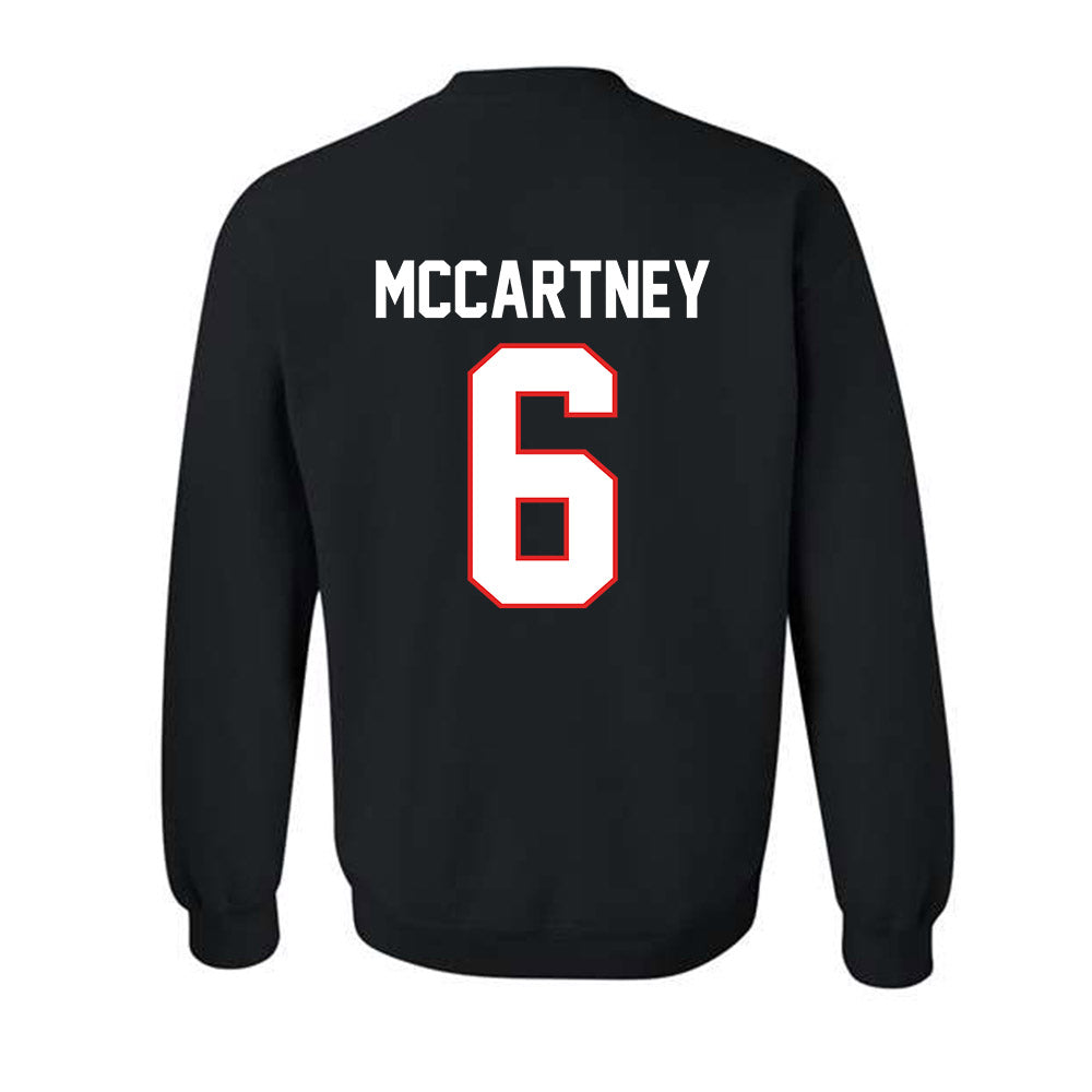 Texas Tech - NCAA Women's Soccer : Emilie McCartney - Classic Shersey Crewneck Sweatshirt-1
