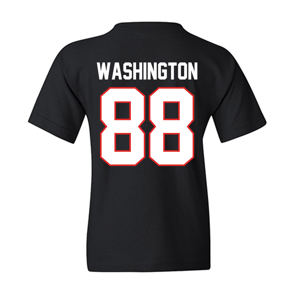 Texas Tech - NCAA Football : Amier Washington - Classic Shersey Youth T-Shirt-1