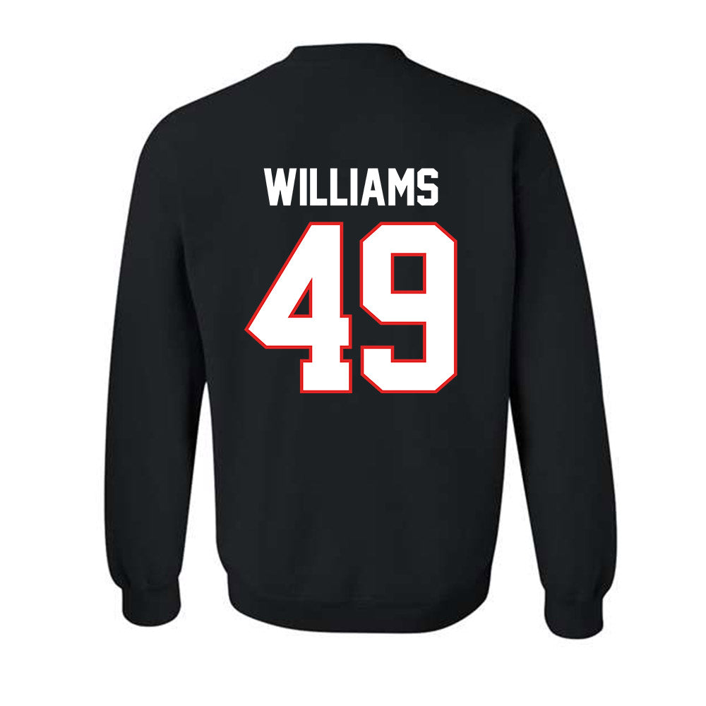 Texas Tech - NCAA Baseball : Carter Williams - Classic Shersey Crewneck Sweatshirt-1