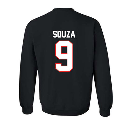 Texas Tech - NCAA Baseball : Jace Souza - Classic Shersey Crewneck Sweatshirt-1