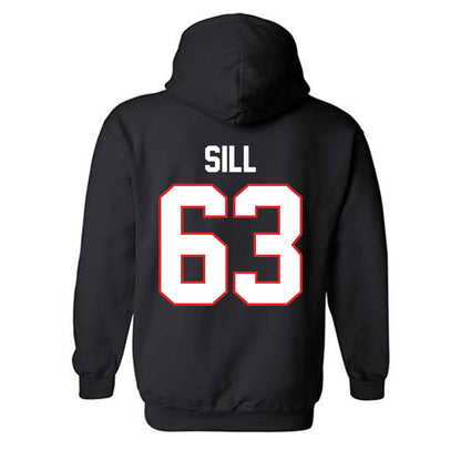 Texas Tech - NCAA Football : Daniel Sill - Classic Shersey Hooded Sweatshirt-1