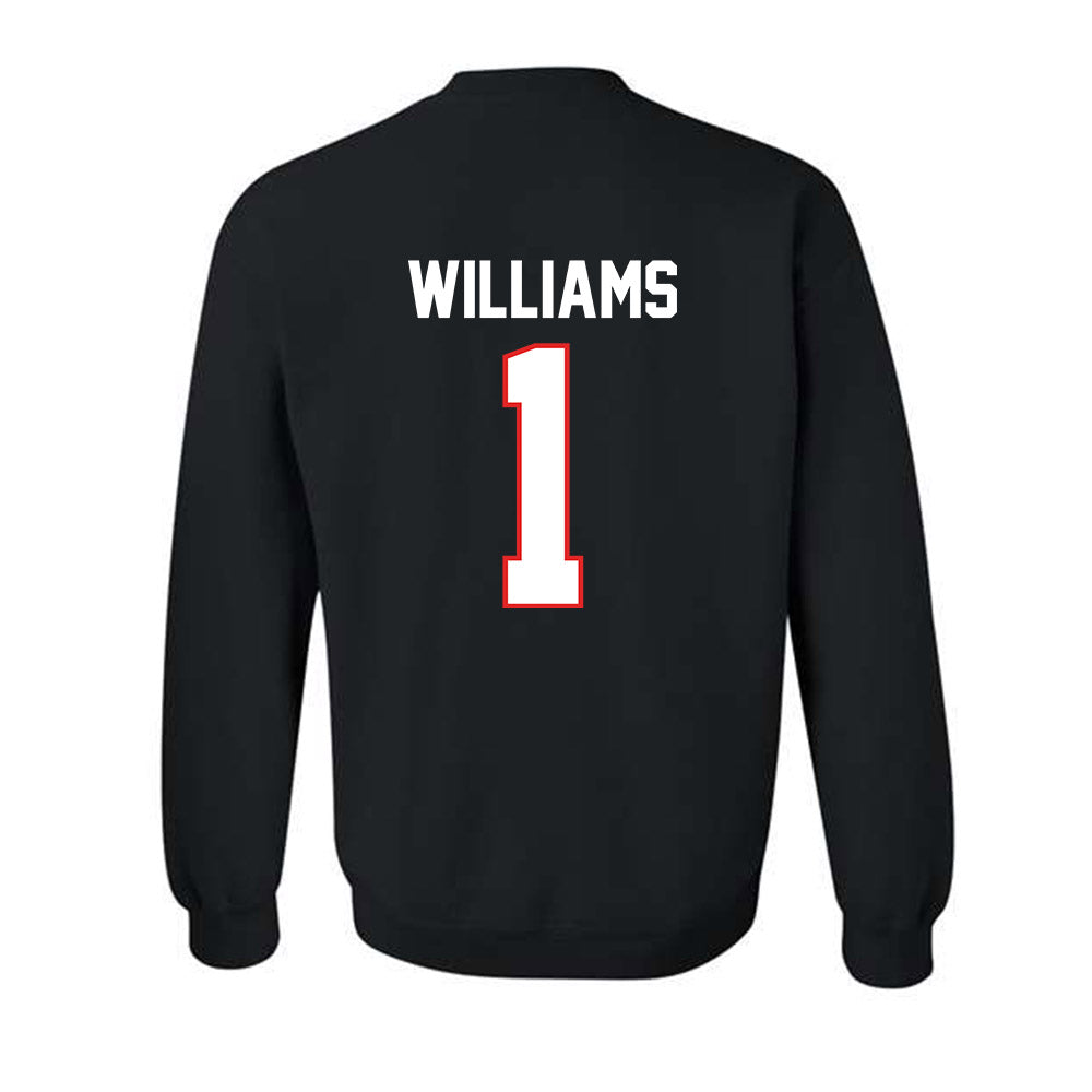 Texas Tech - NCAA Softball : Mia Williams - Classic Shersey Crewneck Sweatshirt-1