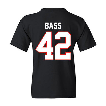 Texas Tech - NCAA Baseball : Daniel Bass - Classic Shersey Youth T-Shirt-1