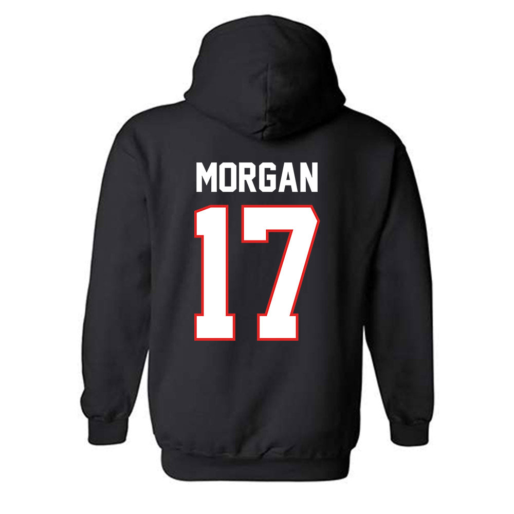 Texas Tech - NCAA Football : Peyton Morgan - Classic Shersey Hooded Sweatshirt-1