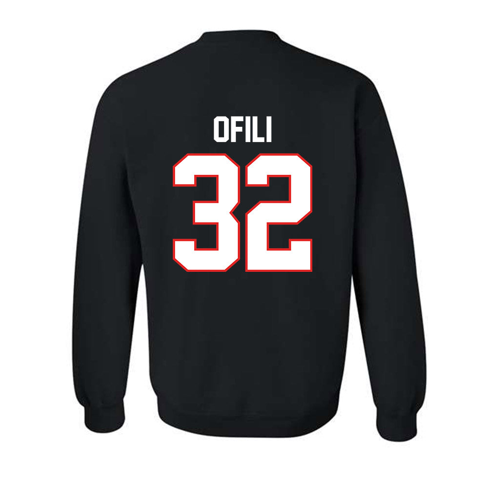 Texas Tech - NCAA Football : Cheta Ofili - Classic Shersey Crewneck Sweatshirt-1