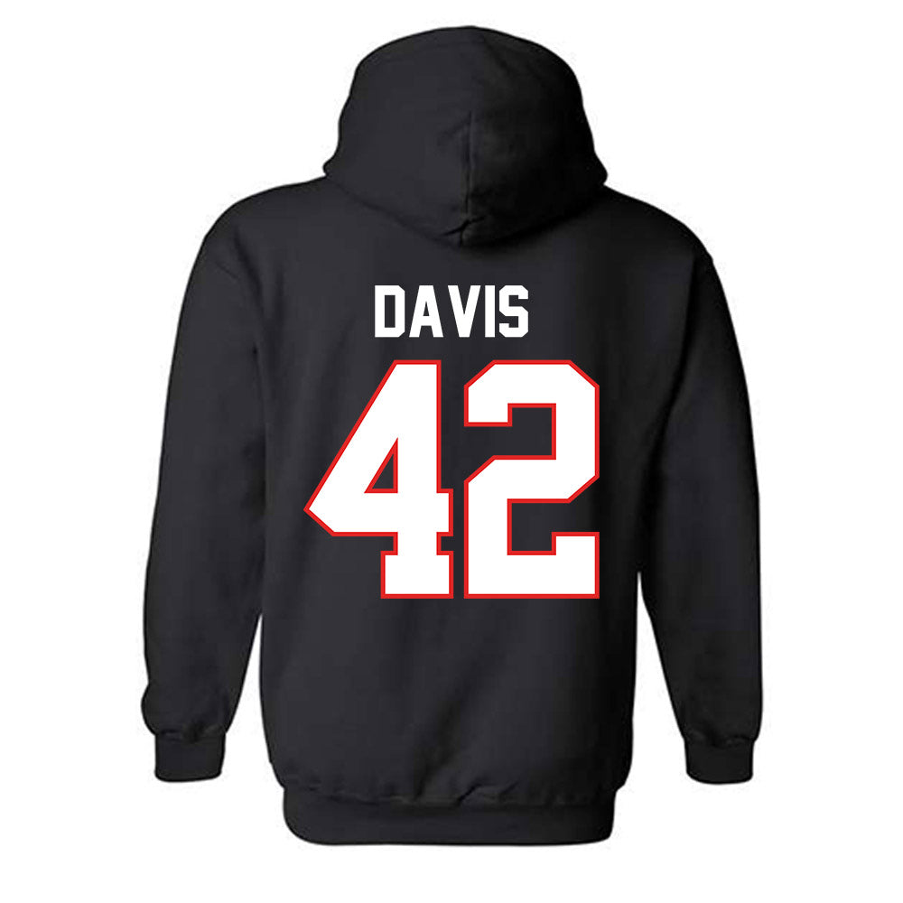 Texas Tech - NCAA Softball : Mihyia Davis - Classic Shersey Hooded Sweatshirt-1