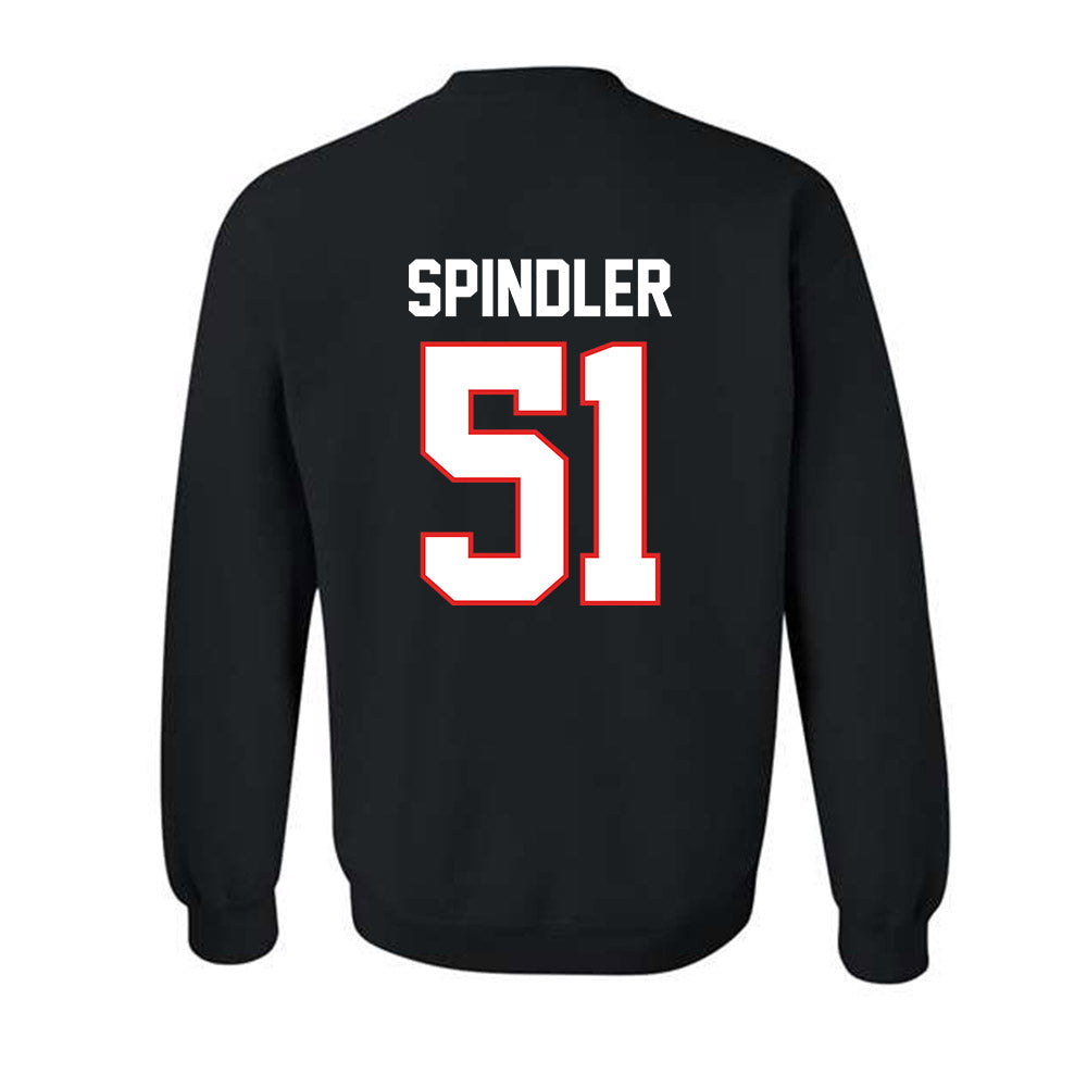 Texas Tech - NCAA Baseball : Jake Spindler - Classic Shersey Crewneck Sweatshirt-1
