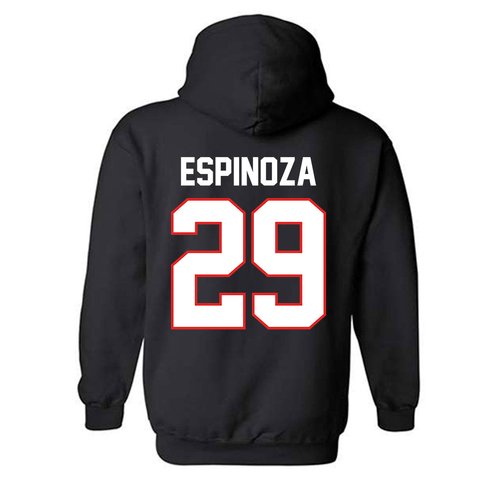 Texas Tech - NCAA Baseball : Jorden Espinoza - Classic Shersey Hooded Sweatshirt-1