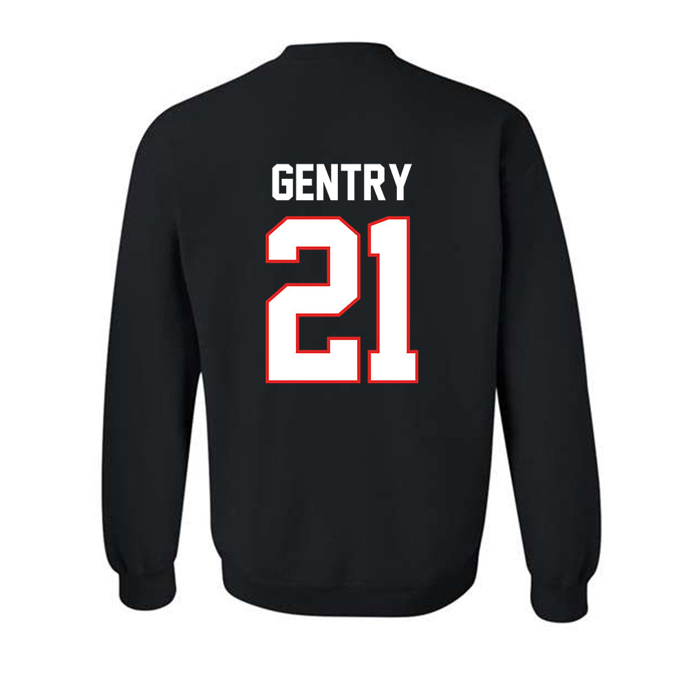 Texas Tech - NCAA Football : Tristian Gentry - Classic Shersey Crewneck Sweatshirt-1