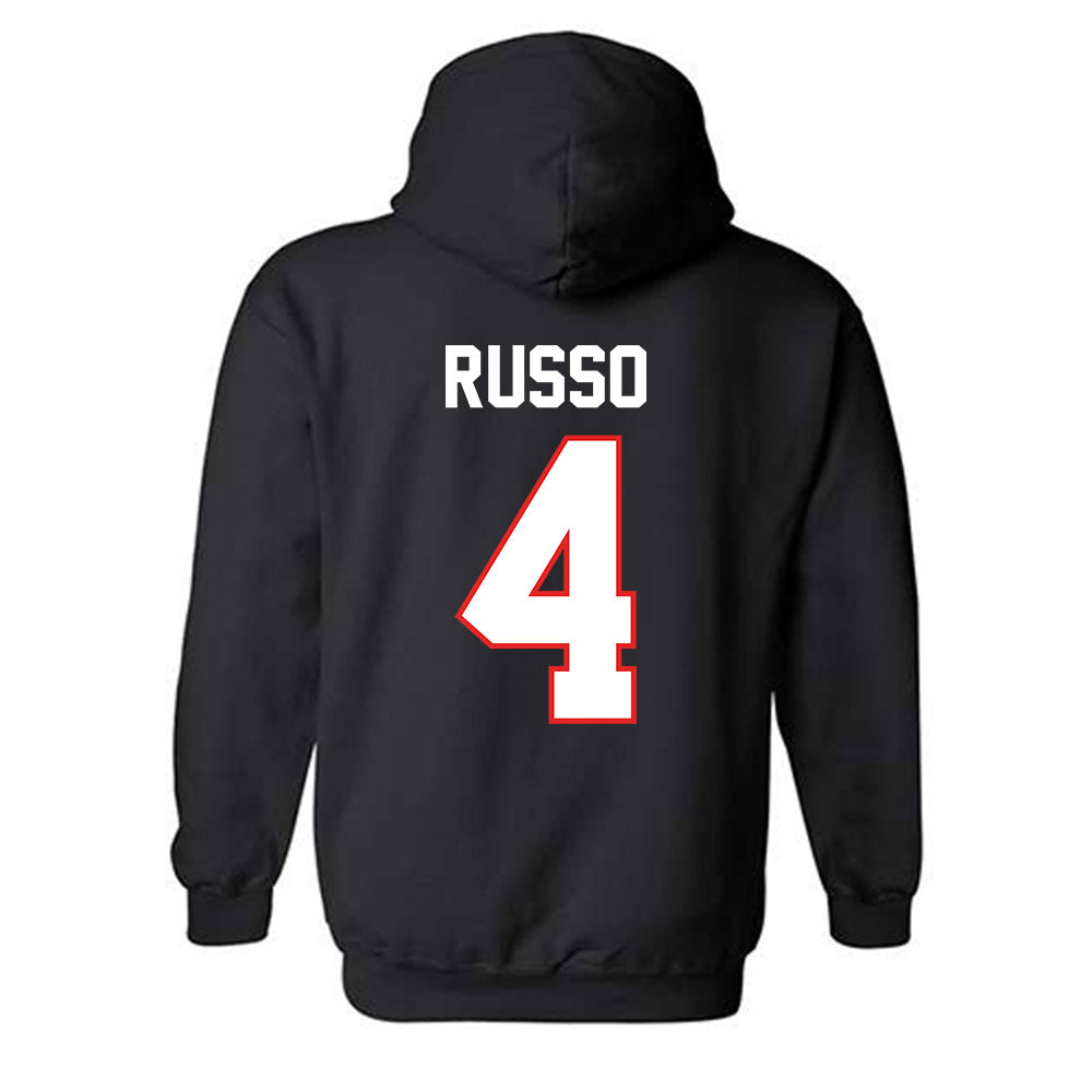 Texas Tech - NCAA Women's Soccer : Logan Russo - Classic Shersey Hooded Sweatshirt-1