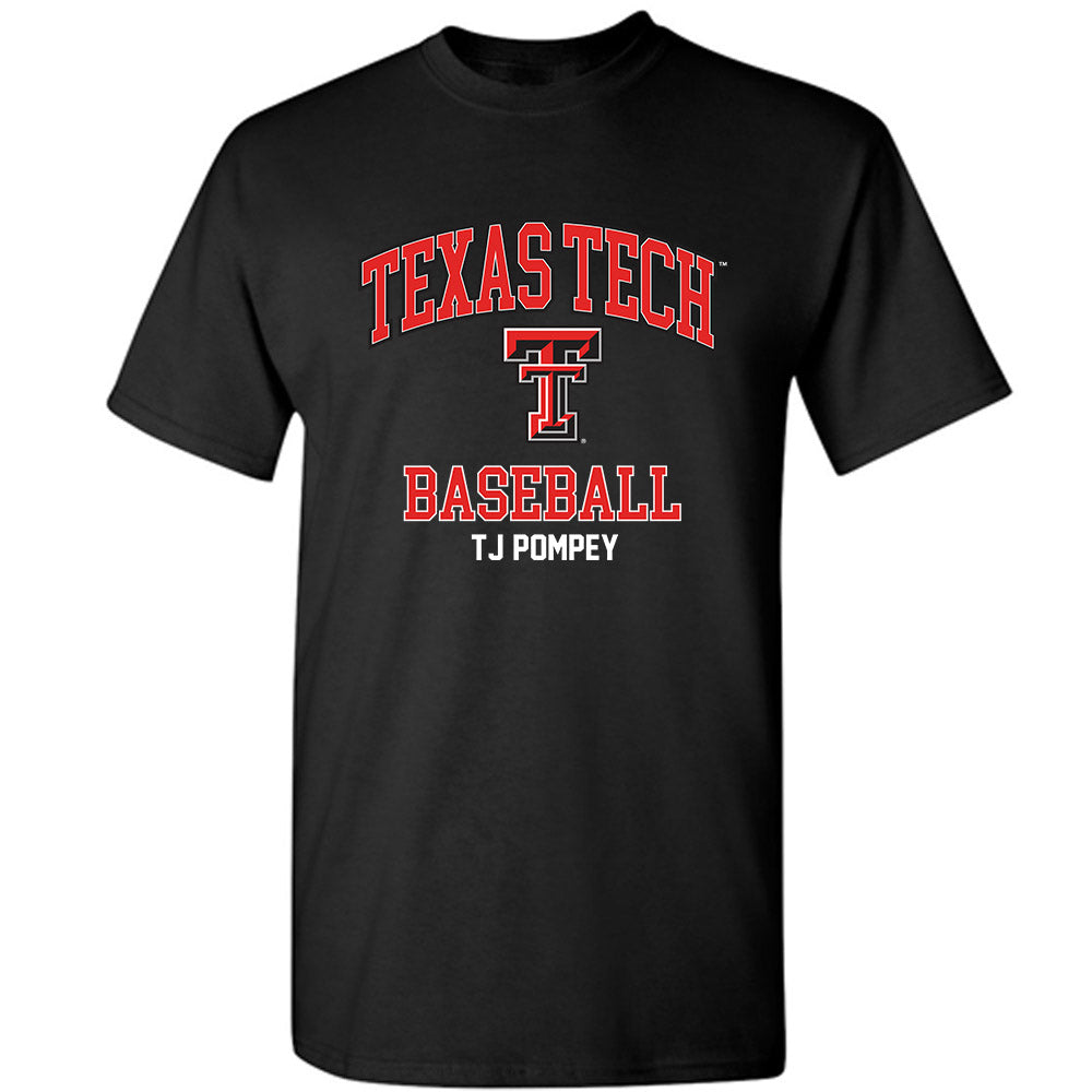 Texas Tech - NCAA Baseball : Tj Pompey - Classic Fashion Shersey T-Shirt