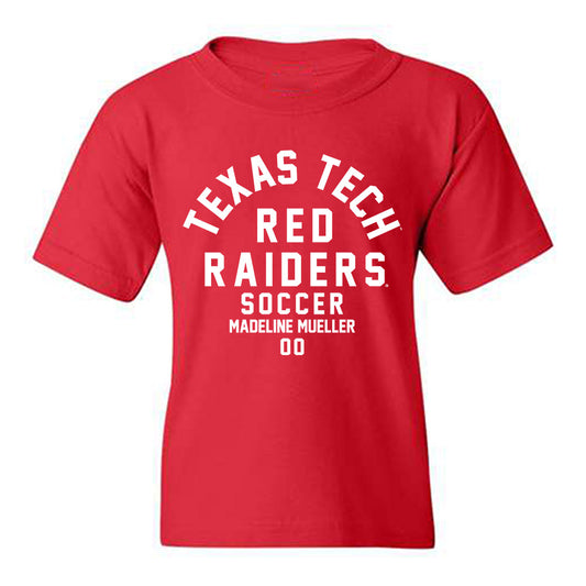 Texas Tech - NCAA Women's Soccer : Madeline Mueller - Classic Fashion Shersey Youth T-Shirt-0