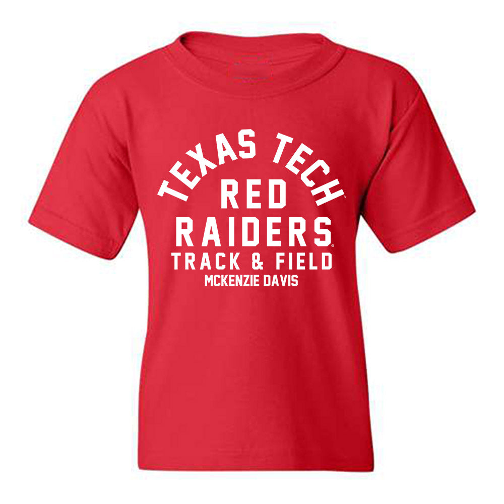 Texas Tech - NCAA Women's Track & Field : McKenzie Davis - Classic Fashion Shersey Youth T-Shirt-0