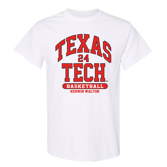 Texas Tech - NCAA Men's Basketball : Kerwin Walton - Classic Fashion Shersey T-Shirt