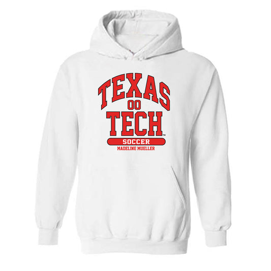 Texas Tech - NCAA Women's Soccer : Madeline Mueller - Classic Fashion Shersey Hooded Sweatshirt-0