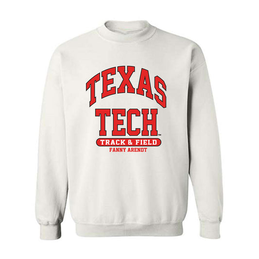 Texas Tech - NCAA Women's Track & Field : Fanny Arendt - Classic Fashion Shersey Crewneck Sweatshirt-0