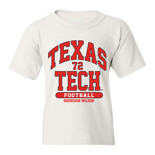 Texas Tech - NCAA Football : Sheridan Wilson - Classic Fashion Shersey Youth T-Shirt