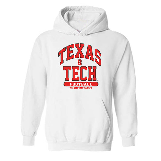 Texas Tech - NCAA Football : E'Maurion Banks - Hooded Sweatshirt