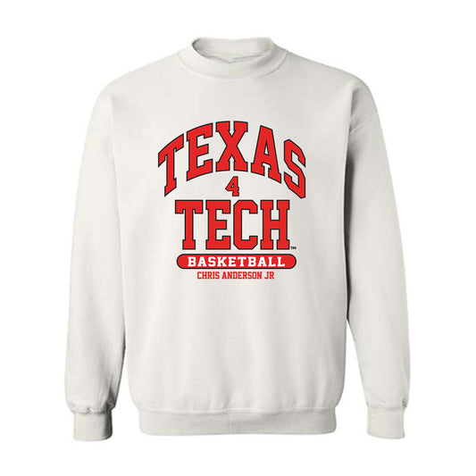 Texas Tech - NCAA Men's Basketball : Chris Anderson Jr - Classic Fashion Shersey Crewneck Sweatshirt
