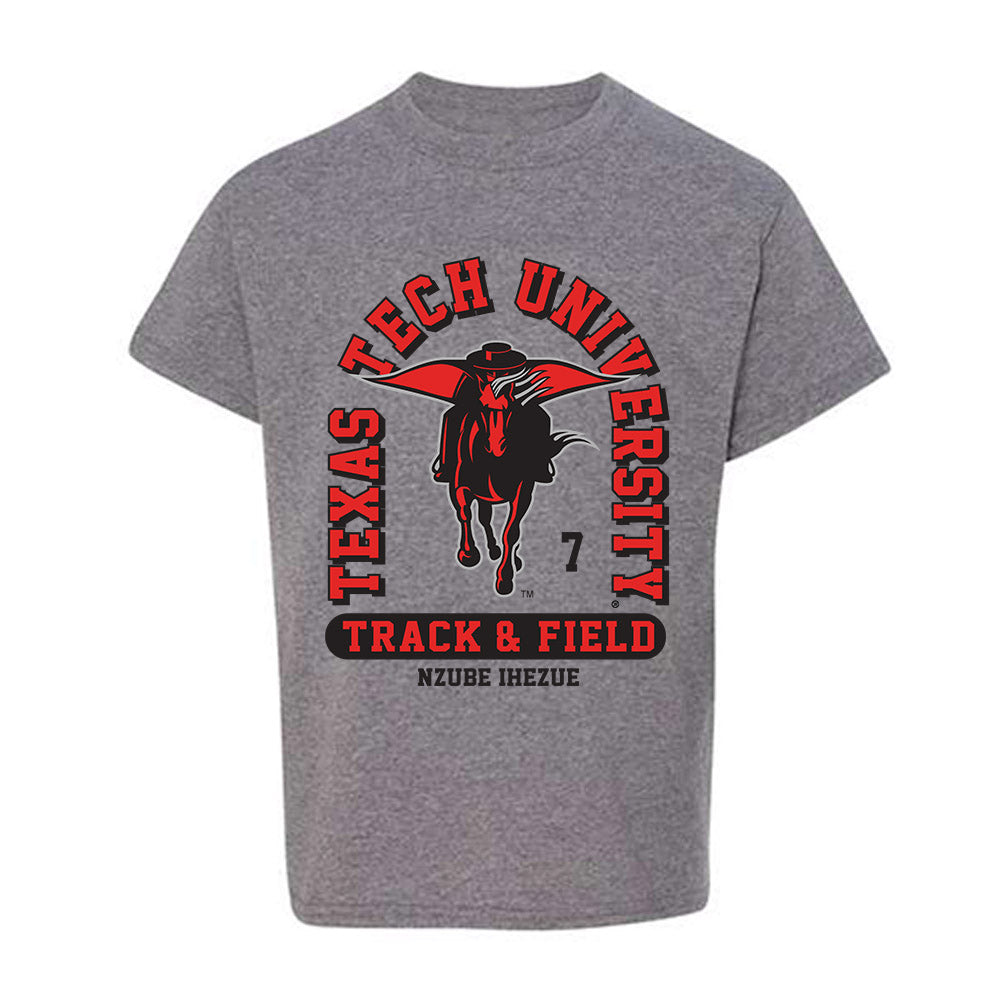 Texas Tech - NCAA Men's Track & Field : Nzube Ihezue - Classic Fashion Shersey Youth T-Shirt-0