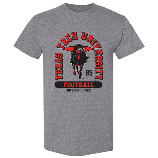 Texas Tech - NCAA Football : Bryson Jones - Classic Fashion Shersey T-Shirt-0