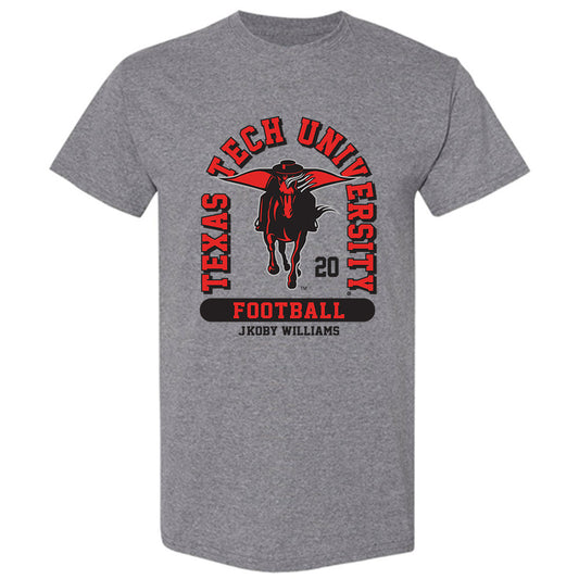 Texas Tech - NCAA Football : J'koby Williams - Classic Fashion Shersey T-Shirt