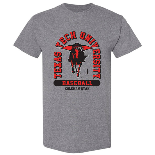 Texas Tech - NCAA Baseball : Coleman Ryan - Classic Fashion Shersey T-Shirt-0