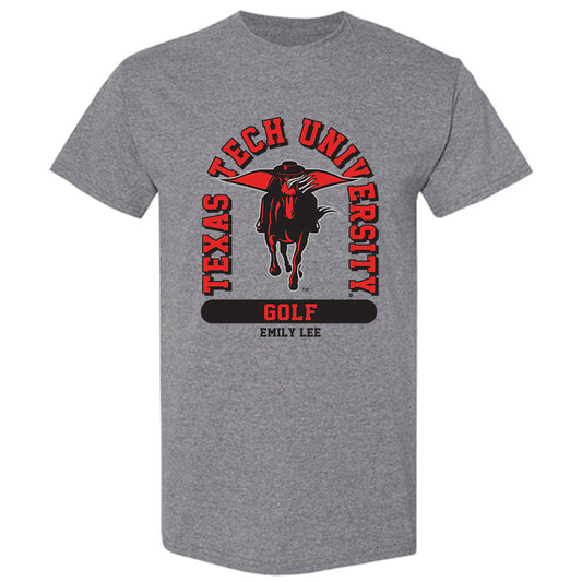 Texas Tech - NCAA Women's Golf : Emily Lee - Classic Fashion Shersey T-Shirt-0