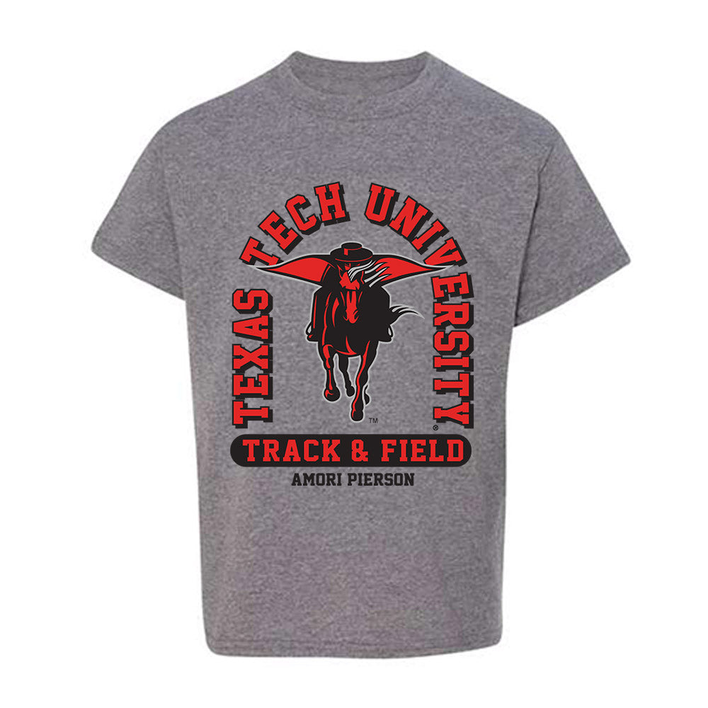 Texas Tech - NCAA Women's Track & Field : Amori Pierson - Classic Fashion Shersey Youth T-Shirt-0