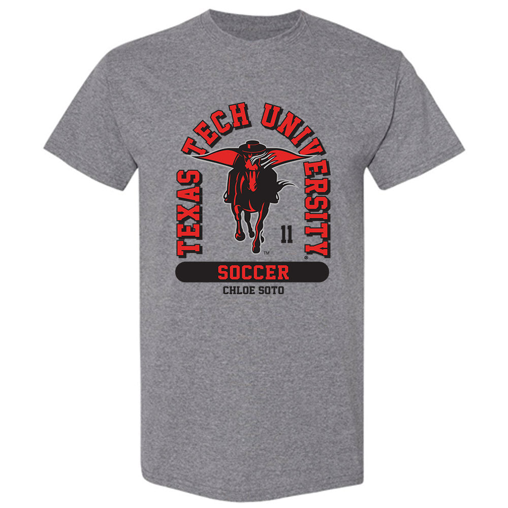 Texas Tech - NCAA Women's Soccer : Chloe Soto - Classic Fashion Shersey T-Shirt-0