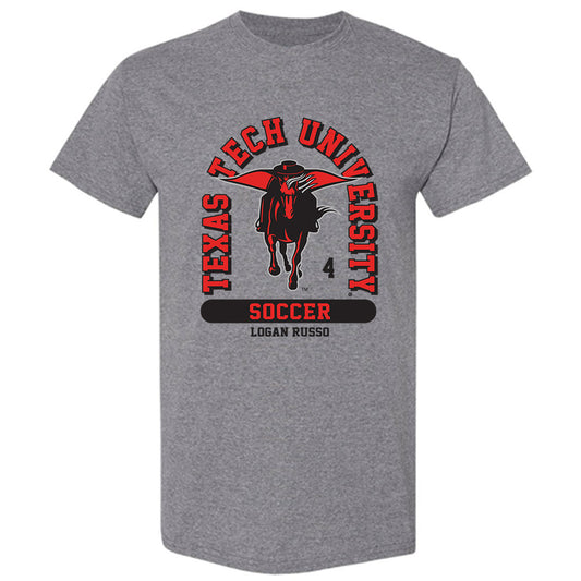 Texas Tech - NCAA Women's Soccer : Logan Russo - Classic Fashion Shersey T-Shirt-0