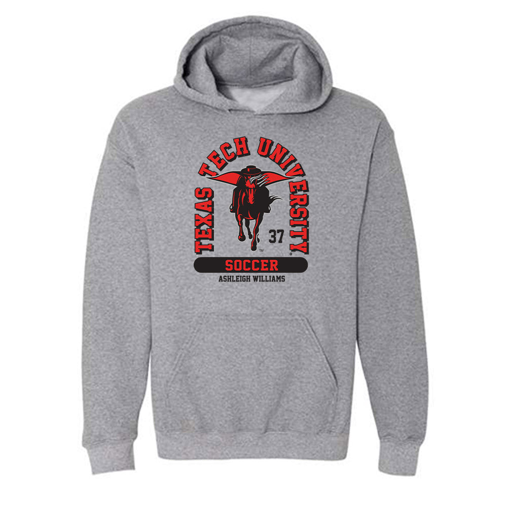 Texas Tech - NCAA Women's Soccer : Ashleigh Williams - Classic Fashion Shersey Hooded Sweatshirt