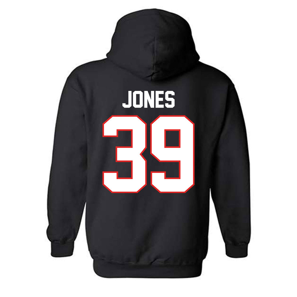 Texas Tech - NCAA Baseball : Ryan Jones - Sports Shersey Hooded Sweatshirt