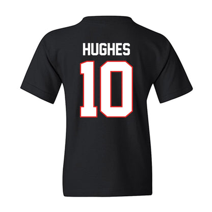 Texas Tech - NCAA Baseball : Logan Hughes - Sports Shersey Youth T-Shirt-1