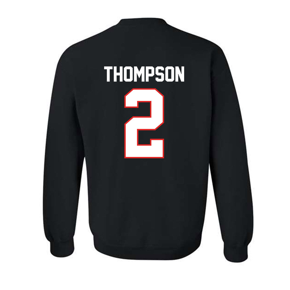 Texas Tech - NCAA Baseball : Kyeler Thompson - Sports Shersey Crewneck Sweatshirt-1