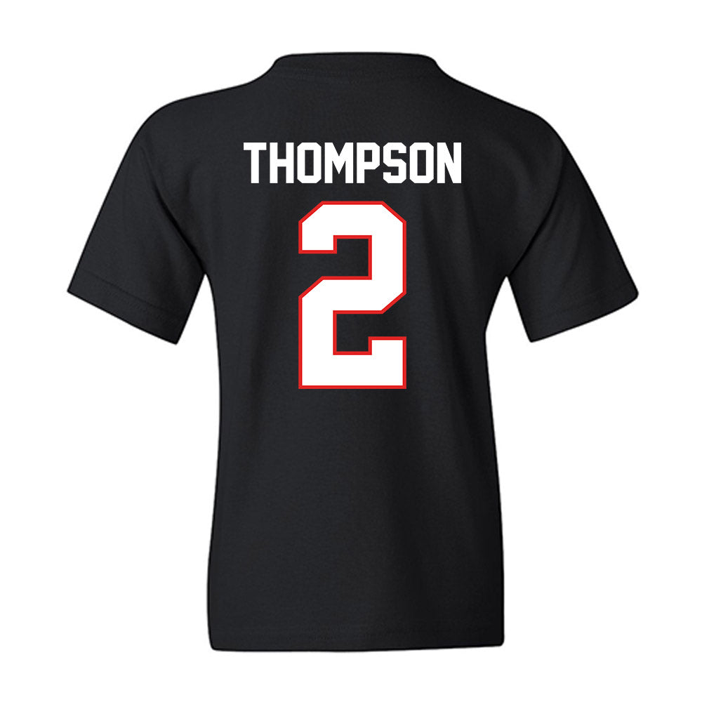Texas Tech - NCAA Baseball : Kyeler Thompson - Sports Shersey Youth T-Shirt-1